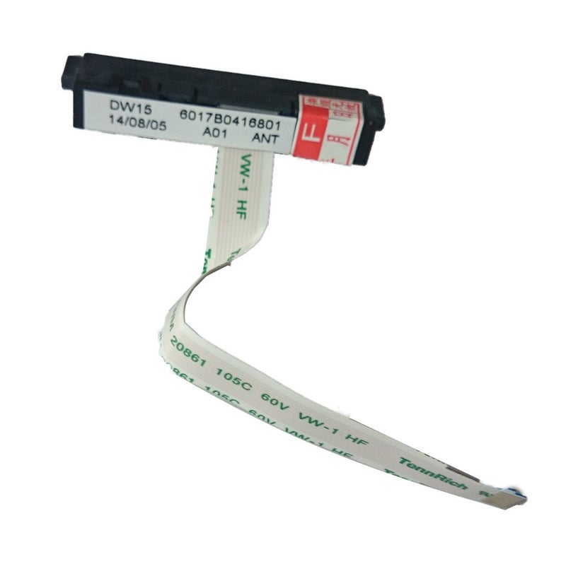aGood HDD/SSD Hard Drive SATA Flex Cable Connector (Short) for HP Envy 15 15-j105tx 15-J 15-Q Compatible with DW15 6017B0421601 6017B0416801 - Image 1
